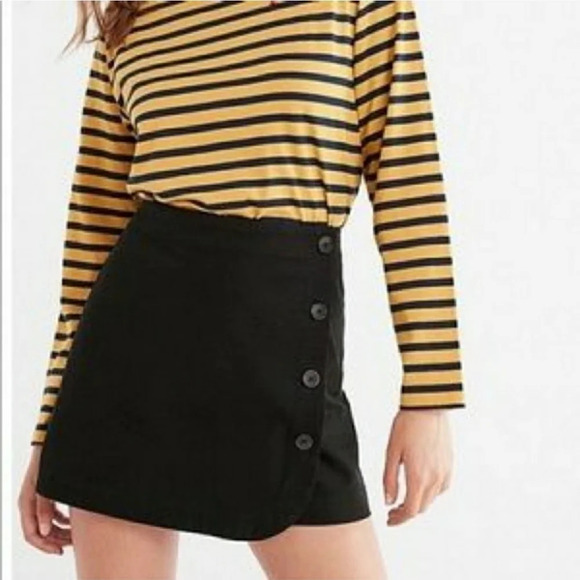 Urban Outfitters Wrap Button Front Skirt Small - Picture 2 of 5